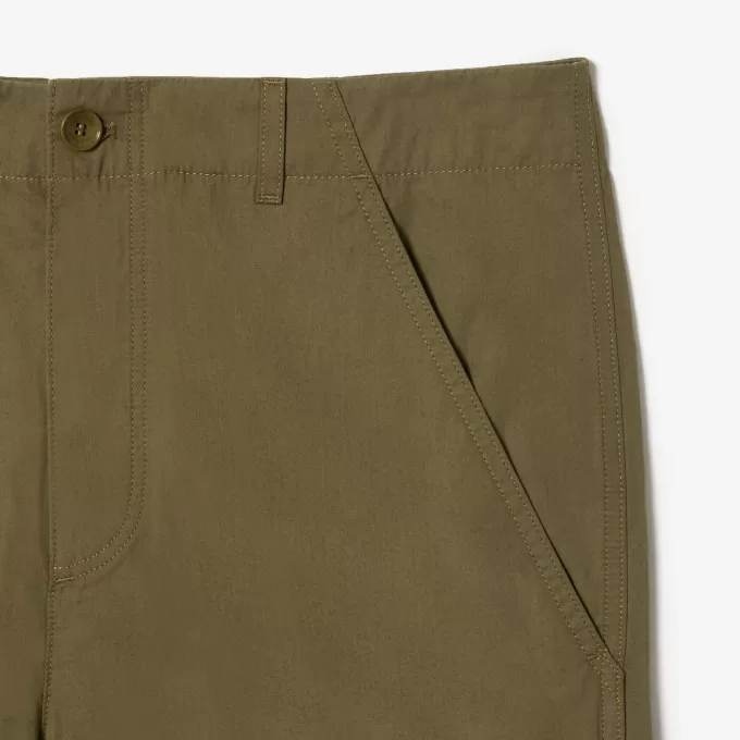 Letvægts bomuld multipocket cargo bukser