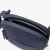 Lille flad crossbody-taske til mænd med LCST-belagt lærred