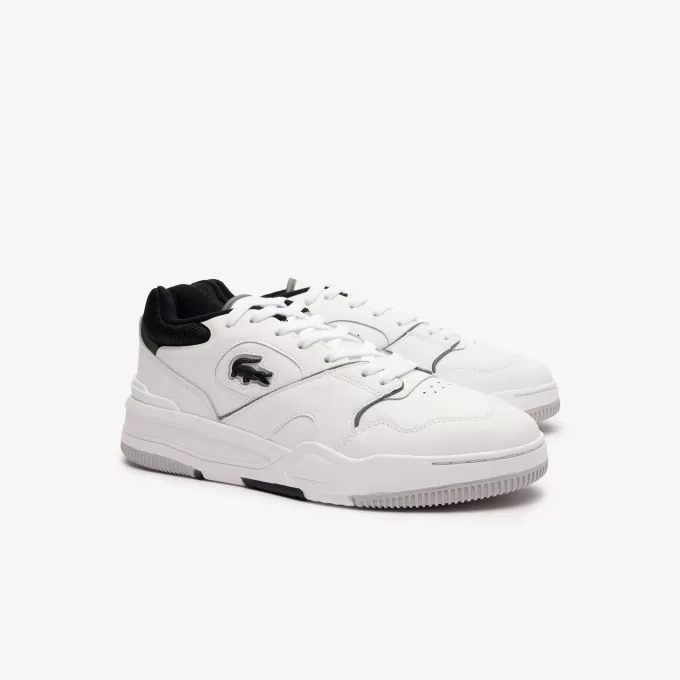 Lineshot lædersneakers til mænd