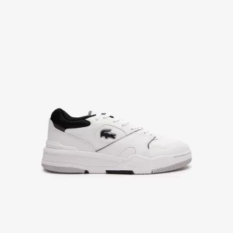 Lineshot lædersneakers til mænd