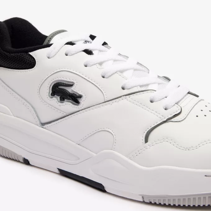 Lineshot lædersneakers til mænd