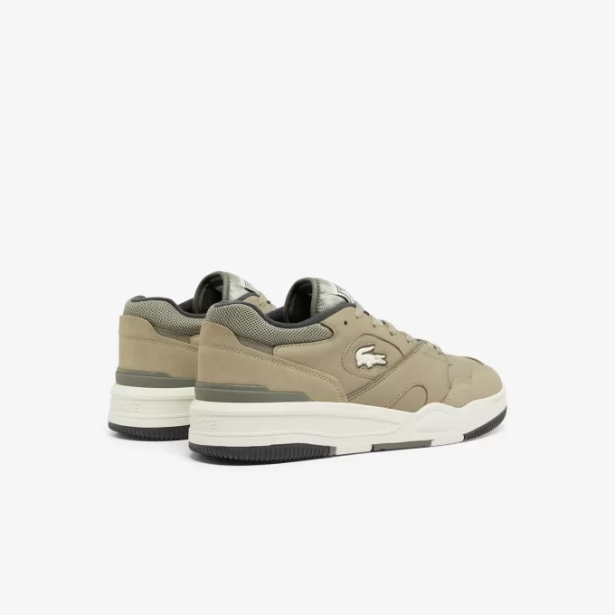Lineshot lædersneakers til mænd