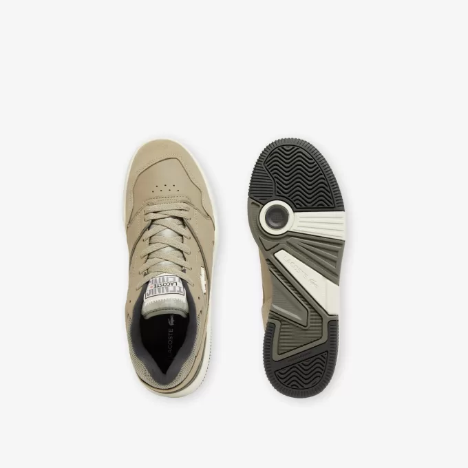 Lineshot lædersneakers til mænd