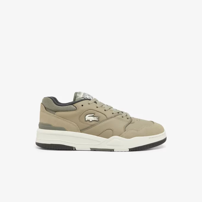 Lineshot lædersneakers til mænd