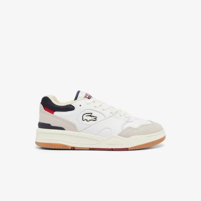 Lineshot lædersneakers til mænd
