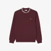 Logo Jacquard sweatshirt med rund hals