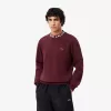Logo Jacquard sweatshirt med rund hals