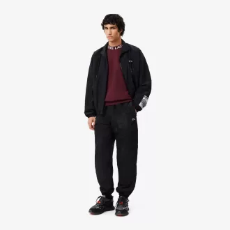 Logo Jacquard sweatshirt med rund hals