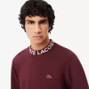 Logo Jacquard sweatshirt med rund hals