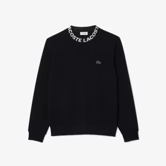 Logo Jacquard sweatshirt med rund hals