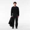 Logo Jacquard sweatshirt med rund hals