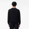 Logo Jacquard sweatshirt med rund hals