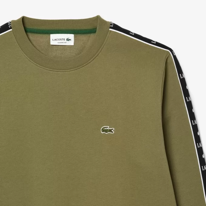 Logo Strip Sweatshirt med rund hals