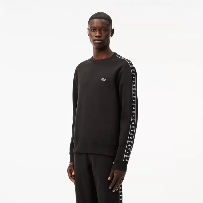 Logo Strip Sweatshirt med rund hals
