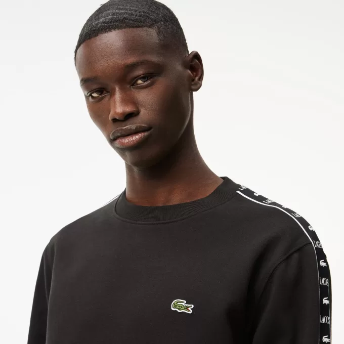 Logo Strip Sweatshirt med rund hals