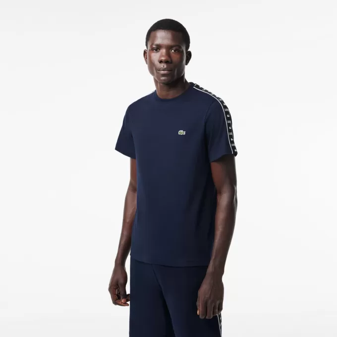 Logo Stripe Bomuld T-shirt