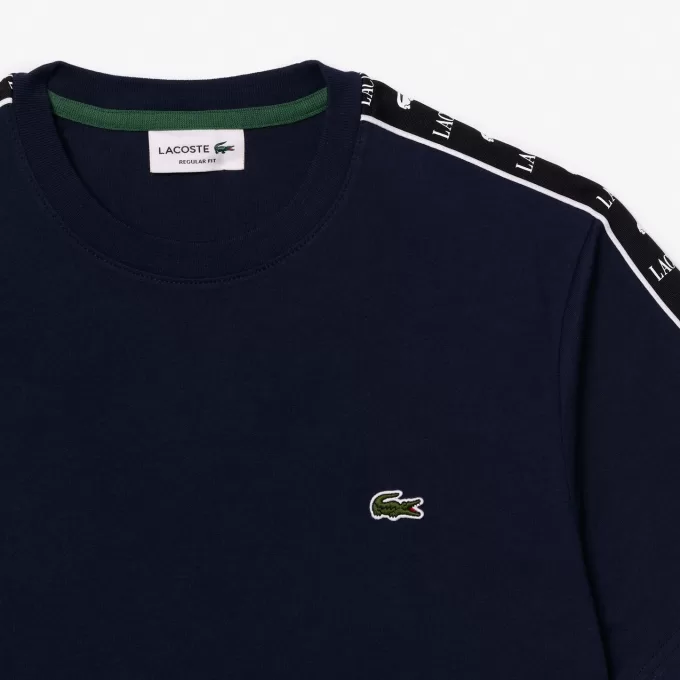 Logo Stripe Bomuld T-shirt