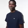 Logo Stripe Bomuld T-shirt