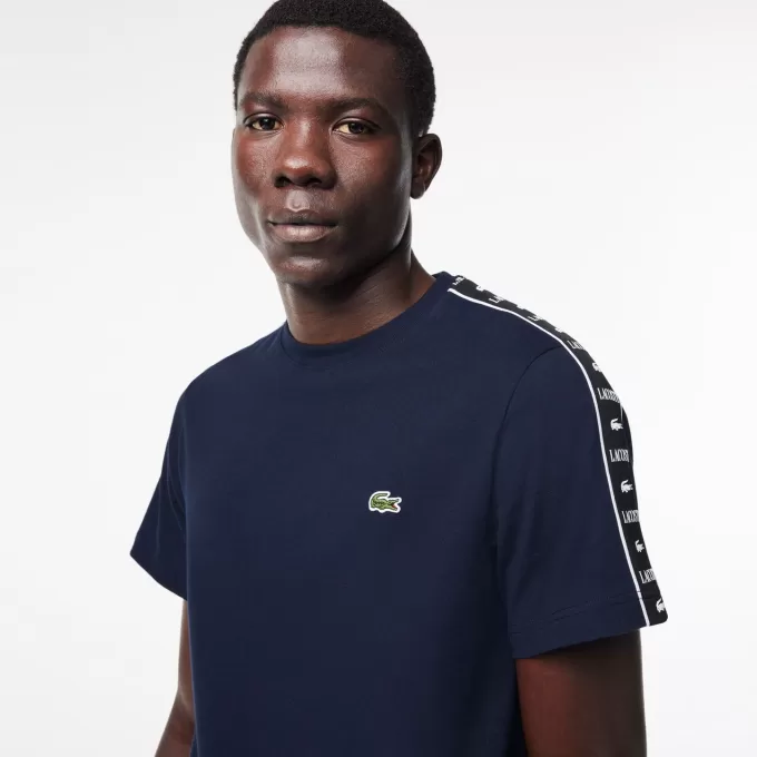 Logo Stripe Bomuld T-shirt