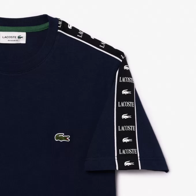Logo Stripe Bomuld T-shirt
