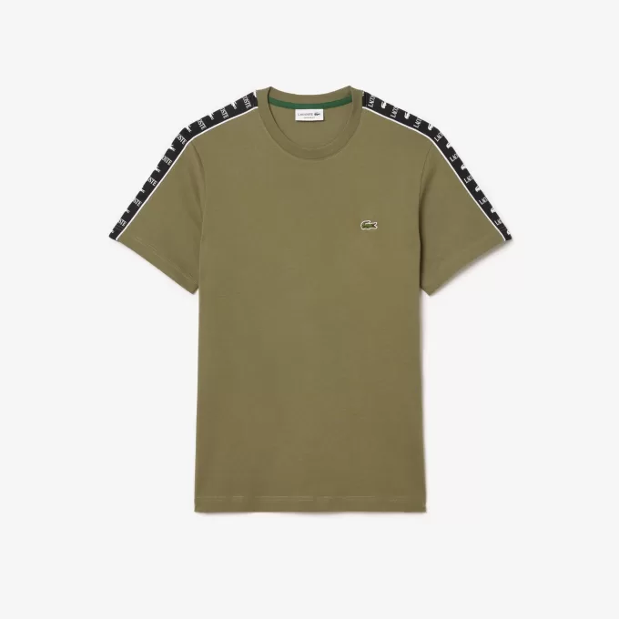 Logo Stripe Bomuld T-shirt