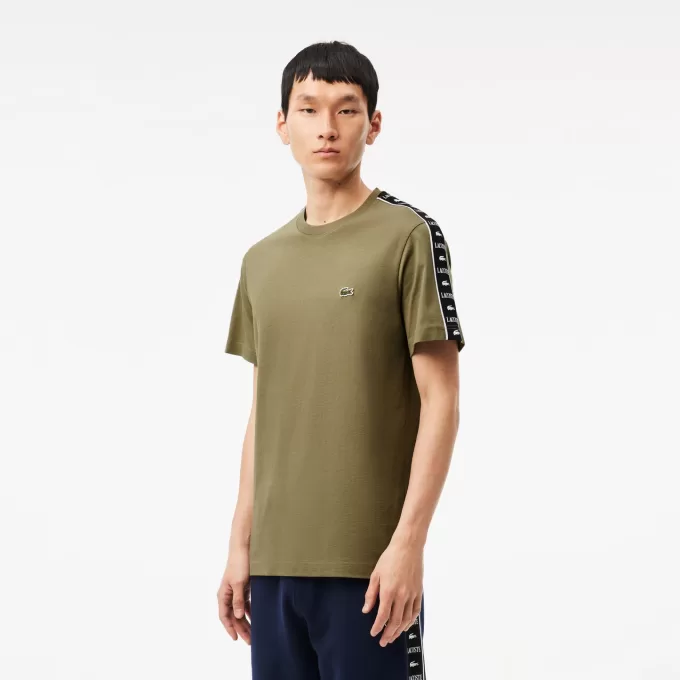 Logo Stripe Bomuld T-shirt