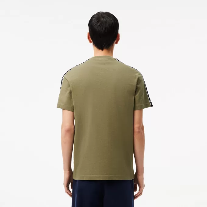 Logo Stripe Bomuld T-shirt