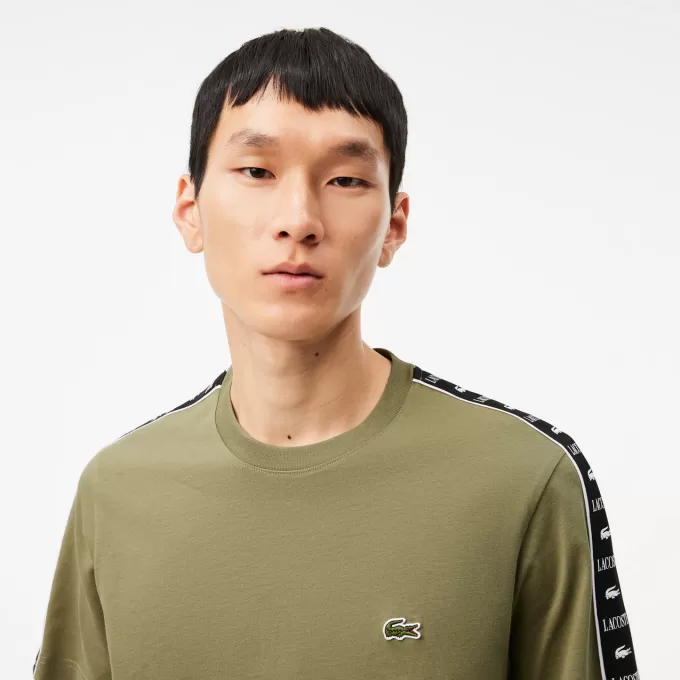 Logo Stripe Bomuld T-shirt