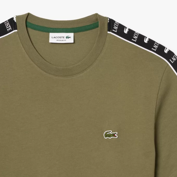 Logo Stripe Bomuld T-shirt