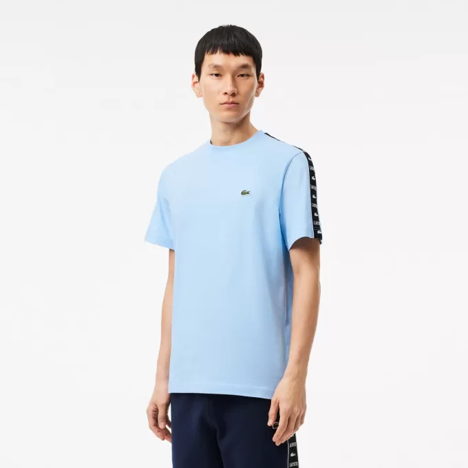 Logo Stripe Bomuld T-shirt