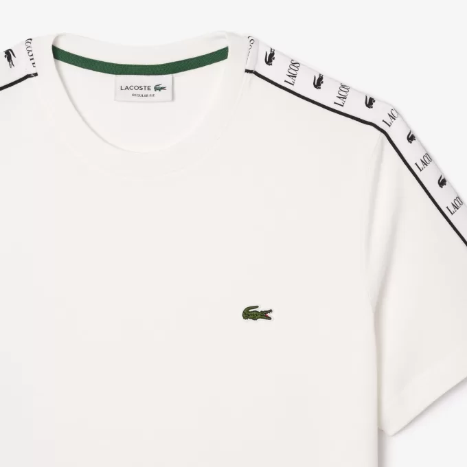 Logo Stripe Bomuld T-shirt