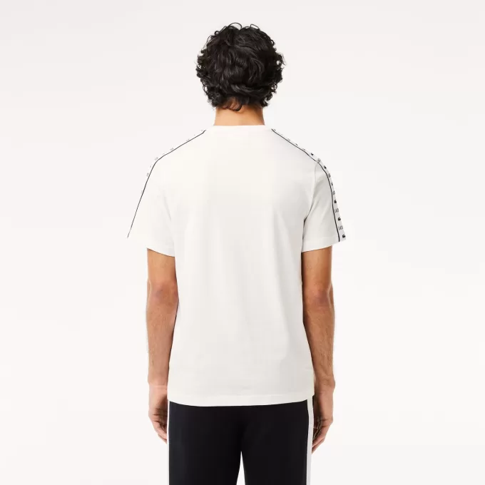 Logo Stripe Bomuld T-shirt
