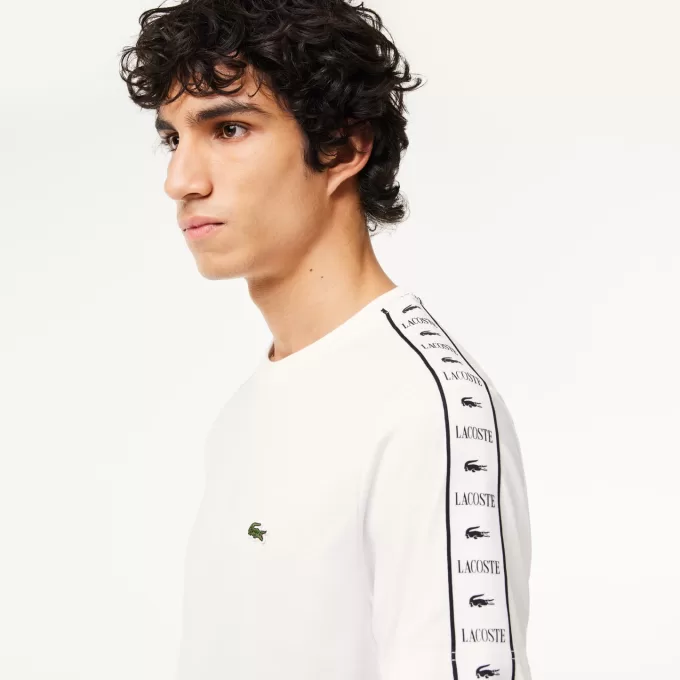 Logo Stripe Bomuld T-shirt