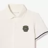 Logo Tilbage Petit Piqué Golf Polo Shirt