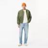 Loose Fit Badge Accent Fleece Sweatshirt