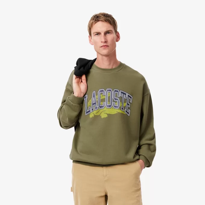 Loose Fit Fleece Sweatshirt