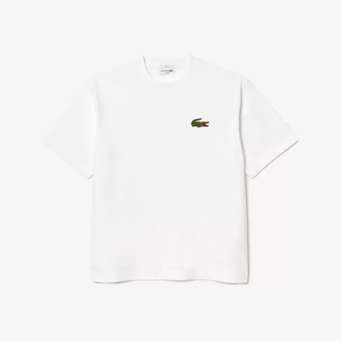 Loose Fit Heavy Cotton Badge T-shirt Loose Fit Heavy Cotton Badge T-shirt