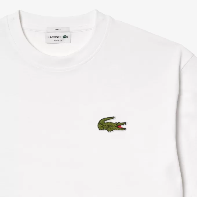 Loose Fit Heavy Cotton Badge T-shirt Loose Fit Heavy Cotton Badge T-shirt