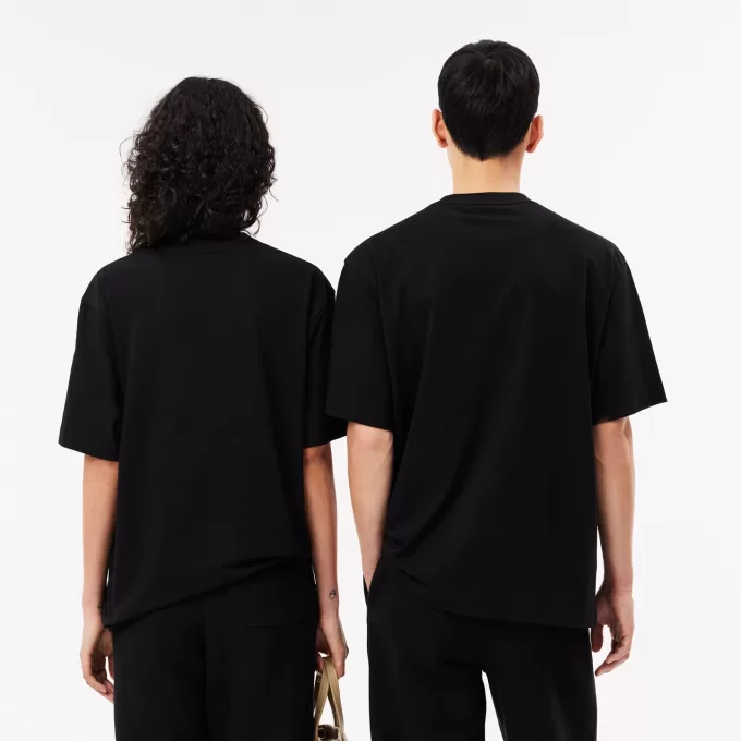 Loose Fit Heavy Cotton Badge T-shirt Loose Fit Heavy Cotton Badge T-shirt