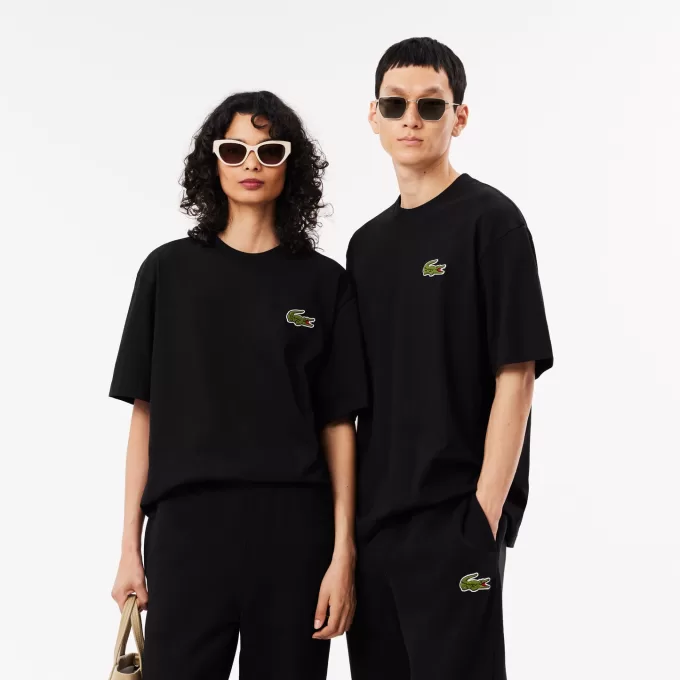 Loose Fit Heavy Cotton Badge T-shirt Loose Fit Heavy Cotton Badge T-shirt