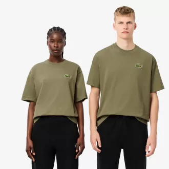 Loose Fit Heavy Cotton Badge T-shirt Loose Fit Heavy Cotton Badge T-shirt