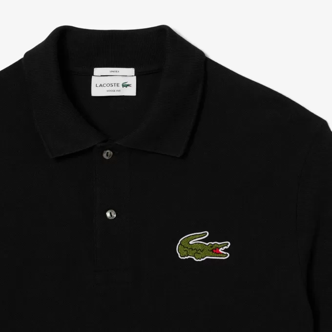 Loose Fit L.12.12 Piqué Badge Polo Shirt