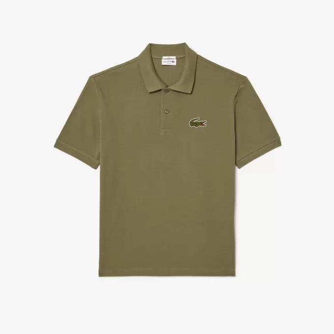 Loose Fit L.12.12 Piqué Badge Polo Shirt