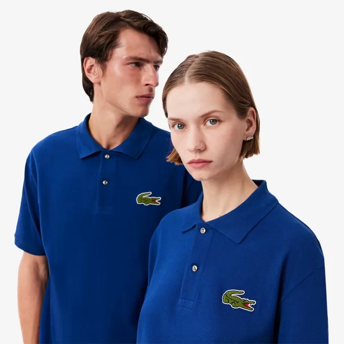 Loose Fit L.12.12 Piqué Badge Polo Shirt
