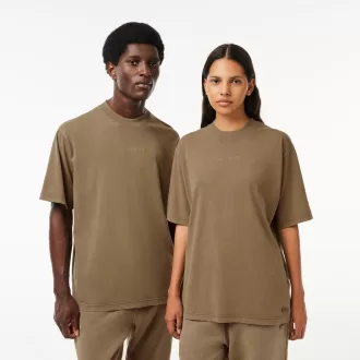 Loose Fit T-shirt i bomuldsjersey Loose Fit T-shirt i bomuldsjersey