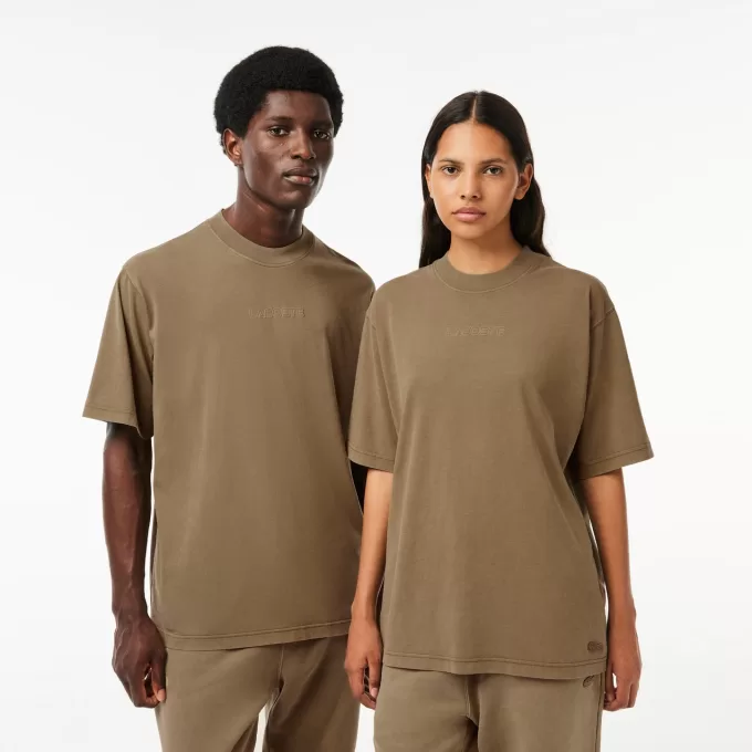 Loose Fit T-shirt i bomuldsjersey