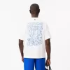 Loose Fit T-shirt med blomstertryk