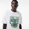 Loose Fit T-shirt med kraftig bomuldstryk