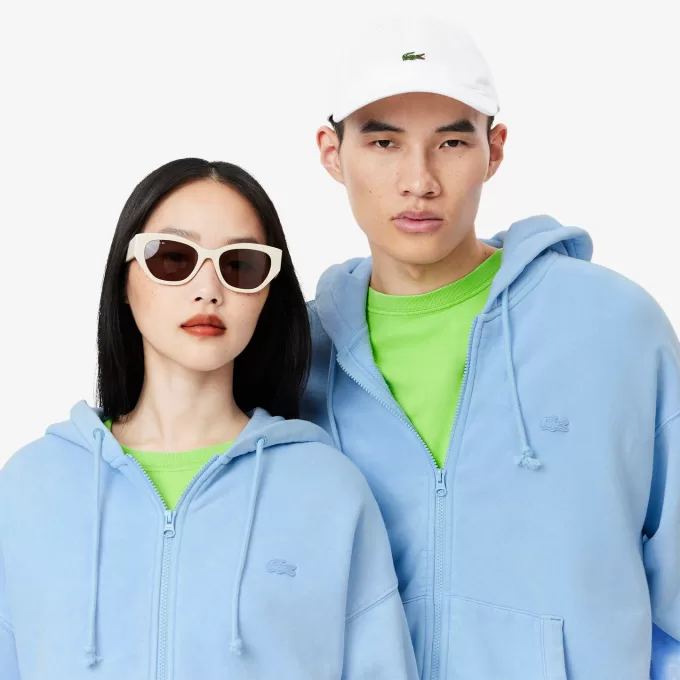 Loose Fit Washed Effect Hoodie