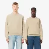 Loose Fit fleece sweatshirt med vaskeeffekt